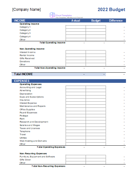 Business Budget.xlsx