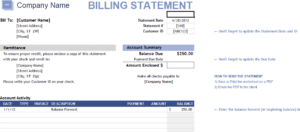 billing-statement