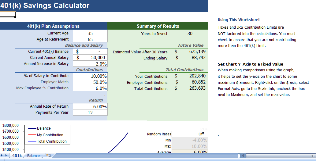 401k-calculator