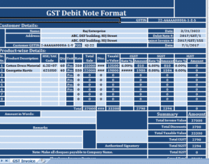 GST-Debit-Note-Format