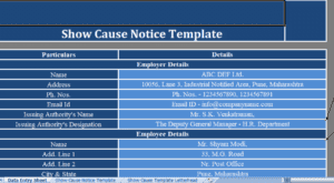 Show-Cause-Notice