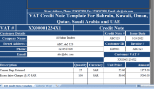 VAT-Credit-Note-Template