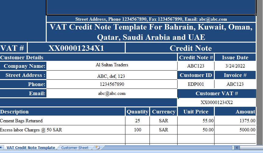 VAT-Credit-Note-Template