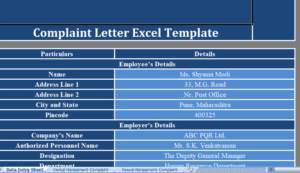 Workplace-Harassment-Complaint-Letter