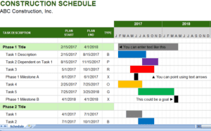 construction-schedule