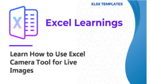 excel camera tool