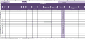 Download Bill of Material Sample Format in excel